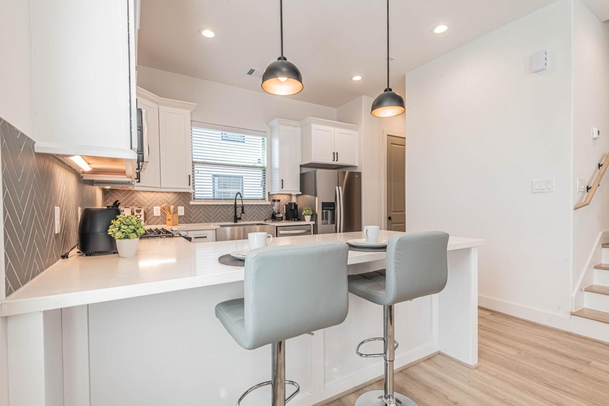 Luxury Charming 3Br 3Bath Free Wi-Fi 8 Guests, Gated Home, Houston Downtown Exterior foto